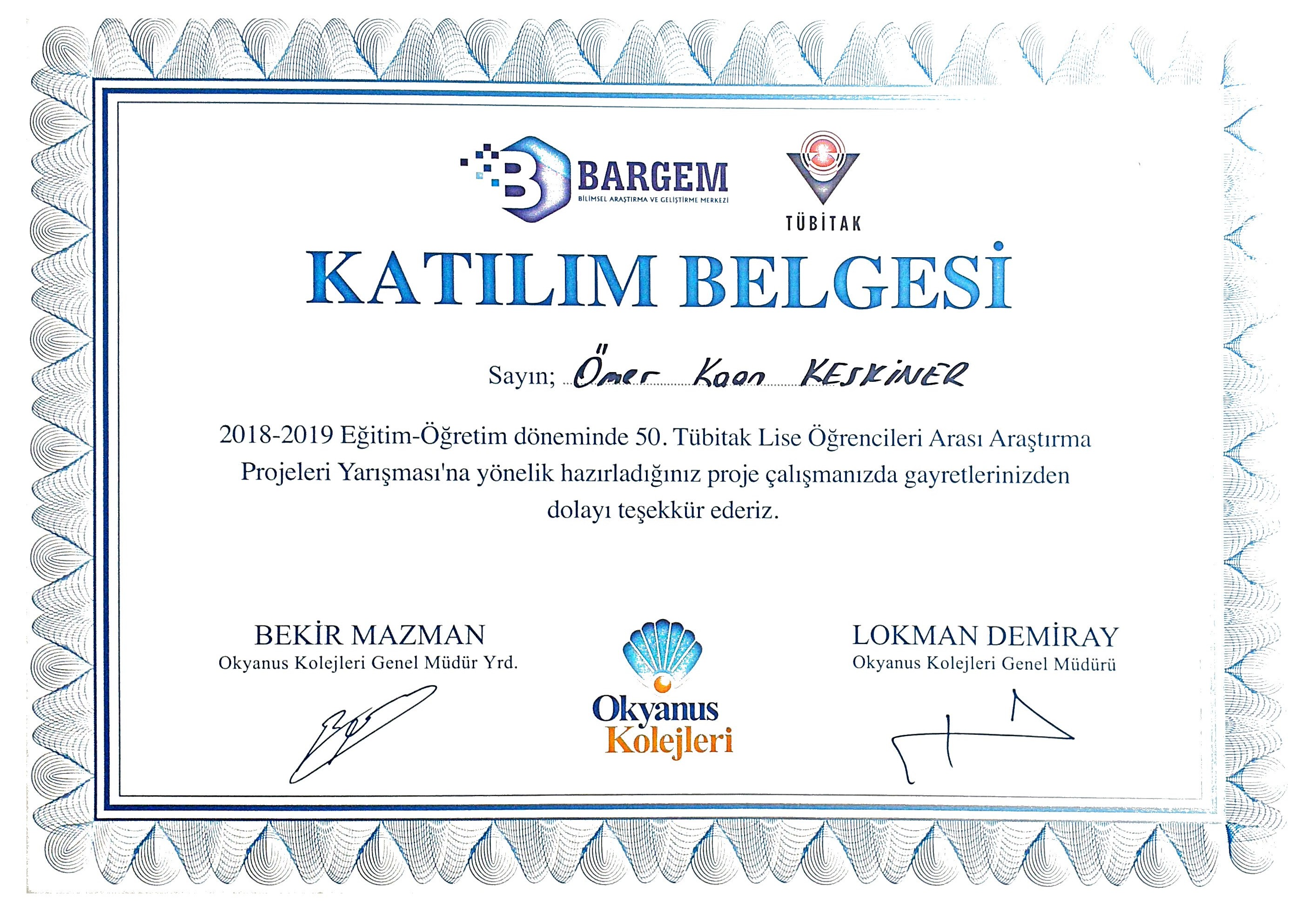 TUBITAK BARGEM