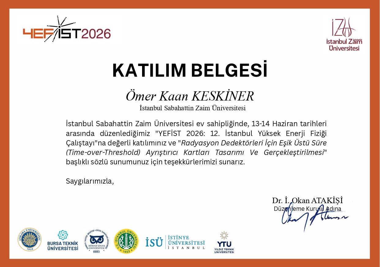 HEP Istanbul Workshop 26
